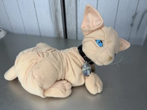 VTG Austin Powers Mr. Bigglesworth Dr. Evil's Cat Plush Blockbuster Exclusive - Picture 1 of 7
