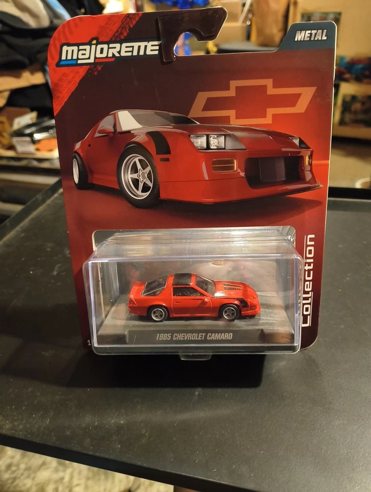 Majorette Collection Series DieCast car 1985 CHEVROLET CAMARO (RED) - Image 1 of 4