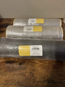 Lot Of 3 Decorative Mesh 10 x 30 Place And Time Multi Colors - Picture 1 of 3