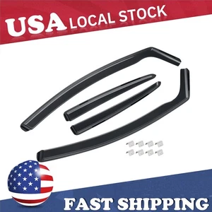 Rain Guards Fits Ford Focus 2012-2018 New In-Channel Smoke 4x Psrnznzlehckrfgnfn - Picture 1 of 11