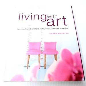 Muebles textiles de diseño de interiores Karen Wheeler para vivir con arte franqueo gratuito - Imagen 1 de 24