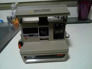 Polaroid Amigo 620 Instant Film Camera Brown 600 Land Camera Untested - Picture 1 of 9