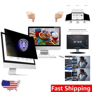 24 Inch Anti-Glare Privacy Shield for Monitors - Safeguard Your Eye Health - Afbeelding 1 van 9