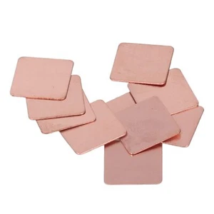 (0.5mm)Copper Heat Sink Pad 20 Pieces Small Copper Fine Workmanship For - Photo 1/12