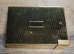 Vintage 40's & 50's Volupte Swinglok Powder Compact~With Lipstick Holder~ - Picture 1 of 6