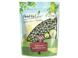 Whole Dried Green Peas - Sproutable, Kosher, Raw, Vegan - by Food To Live - Picture 1 of 56