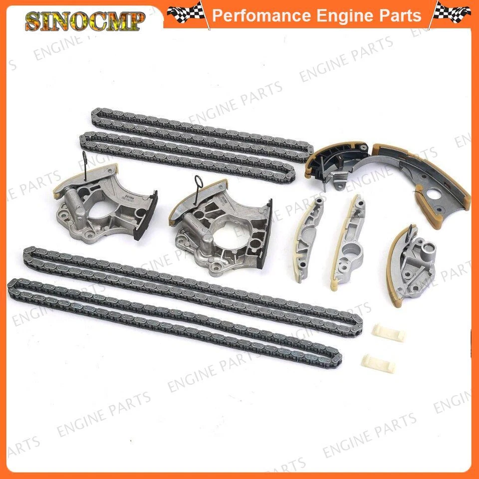 Timing Chain Tensioner Guides Rail Kit For Audi A4 A5 A6 Q5 3.0 3.2 CAL CAK CCB - Изображение 1 из 1