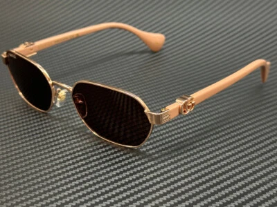 Gafas de sol para mujer GUCCI GG1593S 003 dorado rosa violeta medianas 56 mm Foto 1 de 4