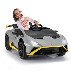 24V TOBBI Kids Electric Ride On Car Licensed Lamborghini STO W/ 360° Drifting - Picture 1 of 18