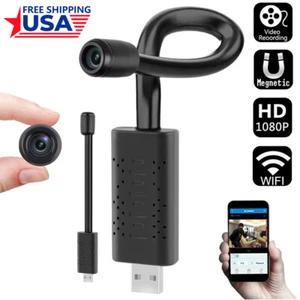 Portable Mini WiFi Camera Home Security USB Cam HD1080P Camcorder Video Recorder - Picture 1 of 14