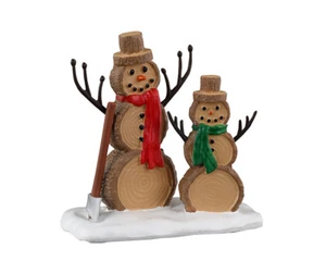 Lemax Log Snowmen - 34095 - Picture 1 of 1