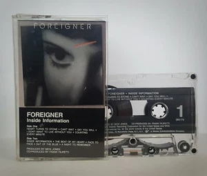 Foreigner - Inside Information Cassette - Picture 1 of 1