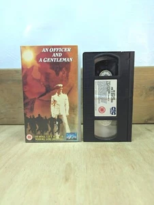 AN OFFICER AND A GENTLEMAN - Richard Gere Romantic Drama VHS Video Tape 1981 - Picture 1 of 4