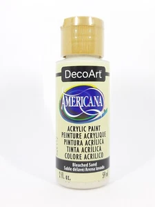 Pintura acrílica DecoArt Americana 59 ml diferentes colores DA257 arena blanqueada - Imagen 1 de 1