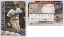 2002 Choice Scranton/Wilkes-Barre Red Barons Dave Francia #06