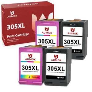 Druckerpatronen Für HP 305XL DeskJet 2700e 4100 Envy Series 6020 6030 6420 6430 - Bild 1 von 19