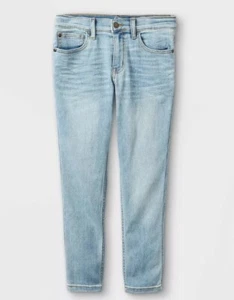 2 x Boys Super Stretch Super Skinny Fit Jeans, Size 12 -Adjustable Waist - Picture 1 of 3