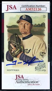Trevor Hoffman JSA Coa Signed 2019 Topps Allen and Ginter Autograph - Picture 1 of 2