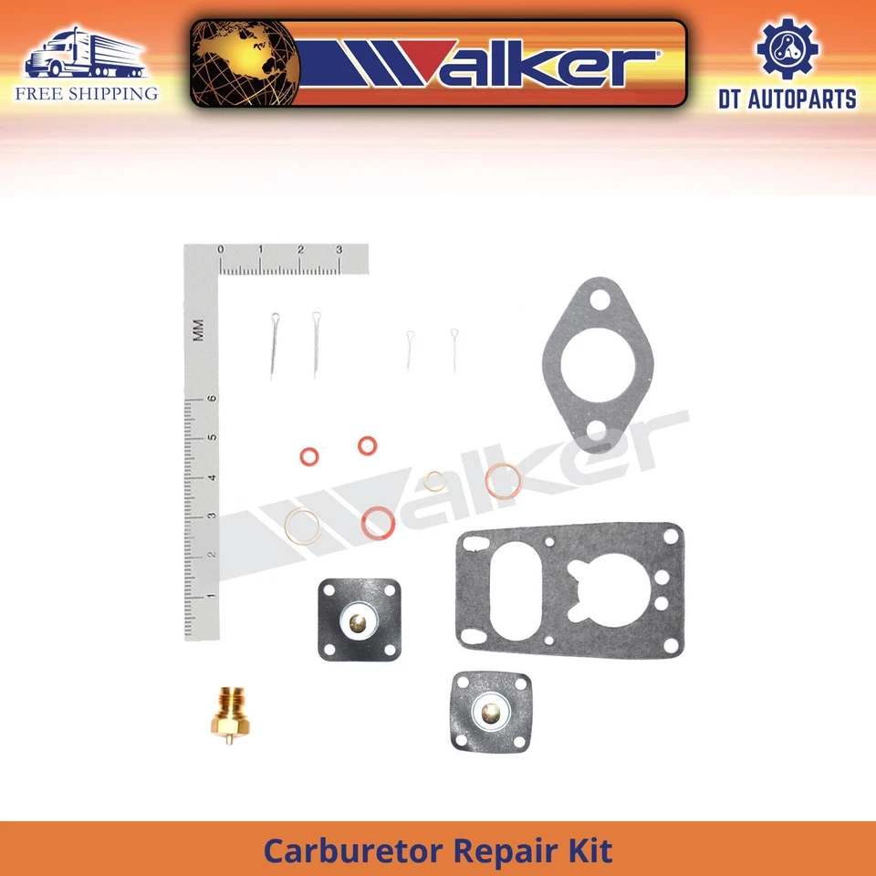 Kit de reparación de carburador Walker 1955 1956 para Volkswagen Beetle 1954-1960 1,2 L H4 Foto 1 de 1