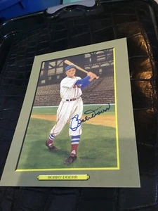 PEREZ STEELE GREAT MOMENTS # 3804/5000 SET BREAK #36 BOBBY DOERR AUTOGRAPHED - Picture 1 of 2