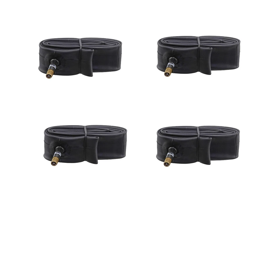 4 (FOUR) Duro BICYCLE Inner Tube 27" x 1-1/8-1-1/4" SCHRADER 33mm Long VALVE - Image 1 of 1
