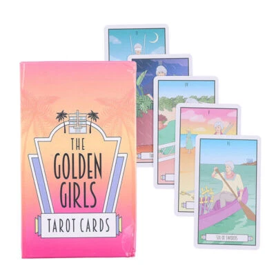 The Golden Girls Tarot Cards Oracle Cards Party Prophecy Divination Board Gam