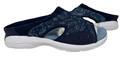 Easy Spirit Women's Tracie Slip On Comfort Slide Sandals Navy Blue Size:10 137H - Image 1 of 4