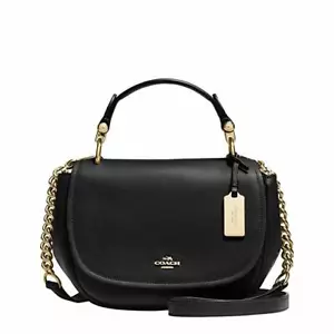 Coach Small Nomad Satchel LI/Black Satchel Womens Bag 37180 LIBLK - Picture 1 of 5