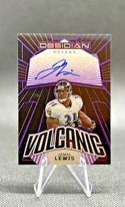 Jamal Lewis 2023 Obsidian Volcanic Auto Purple /75 Baltimore Ravens #VS-JLE - Bild 1 von 2