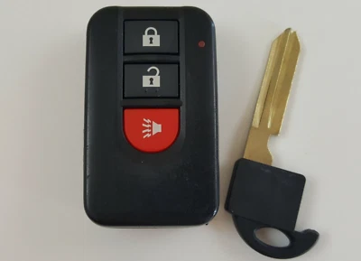 ORIGINAL INFINITI FX45 FX35 03-04 OEM LLAVE INTELIGENTE MENOS ENTRADA CONTROL REMOTO SIN CORTAR BLANCO FX Foto 1 de 4