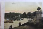 New York NY NYC Central Park Terrace Lake Postcard Old Vintage Card View Post PC