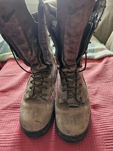 Danner Men's North Country 10" Boots 58100 Logger Insulated 400G Brown US 12 - Picture 1 of 8