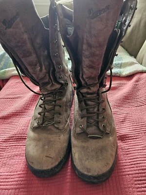 Danner Men's North Country 10" Boots 58100 Logger Insulated 400G Brown US 12 - Image 1 of 4