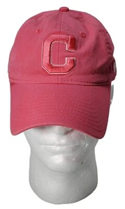 Cleveland Indians Guardians MLB Baseball Pink New Era Strapback Hat Cap - Picture 1 of 13