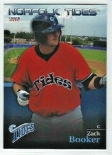 2011 Norfolk Tides (Triple-A Baltimore Orioles) Zach Booker