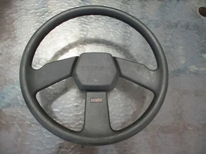 GENUINE MITSUBISHI CORDIA GSR TURBO GREY FACTORY STEERING WHEEL - Picture 1 of 23