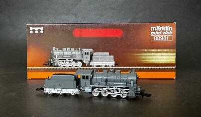 Marklin Mini-Club Z 88981 Prussian KPEV 0-8-0 Loco With Tender - Image 1 of 4