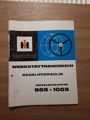 IHC 955 1055 Werkstatthandbuch Regelhydraulik Dieselschlepper original 1977 - Bild 1 von 4