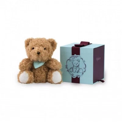 Kaloo Plush LES AMIS Miel Bear Cub 25cm Lovey Security Baby Toy w/Box NEW - Image 1 of 4