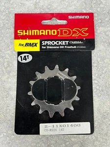 NOS Shimano DX Cog Sprocket Gear 14t BMX FH-MX66 - Picture 1 of 2