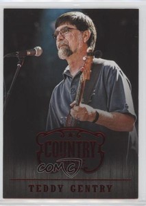 2014 Panini Country Music Red 95/99 Teddy Gentry #41 0f3