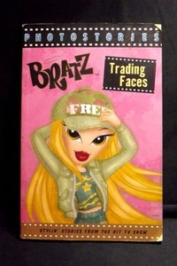 BRATZ TRADING FACES PHOTOSTORIES 2007 SOFT COVERED STYLIN' STORIES TV SHOW - Imagen 1 de 7