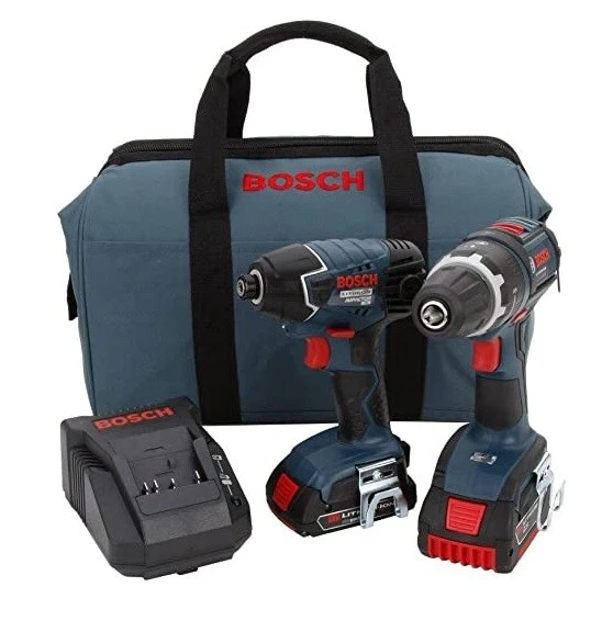 Bosch CLPK243-181-RT 18V Li-Ion HDS 2-tools combo kit Manufacturer Reconditioned - Image 1 of 1