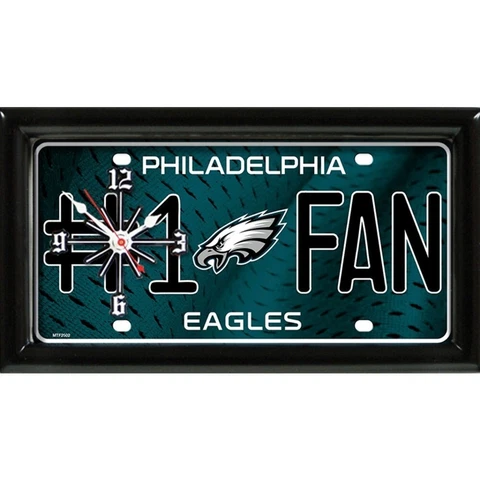 NFL Clock - Philadelphia Eagles Cover