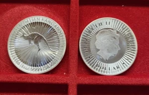 ARGENTO AUSTRALIA canguro perth mint 2016 silver 9999 - 1 oz oncia UNC FDC - Foto 1 di 1