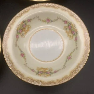 Vintage 1933 Noritake Bone China Small Bowls Set Of 4 Mirabelle #3843 Porcelain  - Picture 1 of 9