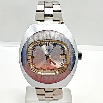 Vintage LUCH Watch Women Ussr Rare Serviced Soviet Wrist Original Military Old - Image 1 of 4