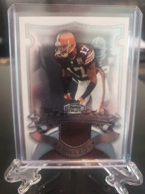 BRAYLON EDWARDS 07 BOWMAN STERLING Game worn jersey Cleveland Browns - Image 1 of 2