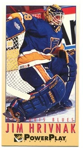 1993-94 Fleer PowerPlay #428 Jim Hrivnak St. Louis Blues - Picture 1 of 2