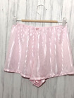 Vintage Satin Sleep Shorts Pink Petra Fashions Size M Vintage